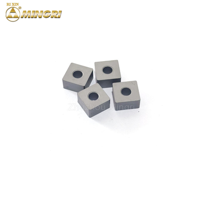 Hardheid 12,7*12,7*6,5 mm Chian zaagmachine Tungstencarbide insert / Tungstencarbide tips voor het snijden steen
