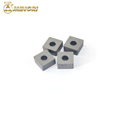 Hardheid 12,7*12,7*6,5 mm Chian zaagmachine Tungstencarbide insert / Tungstencarbide tips voor het snijden steen