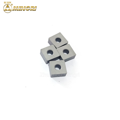 Lange levensduur Wolfraamcarbide kettingzaag insert voor het snijden van marmer 12,7 * 12,7 * 6,5 mm Hoge duurzaamheid