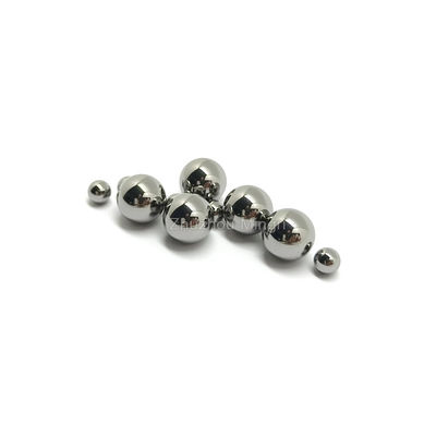 Precision Tungsten Carbide Ball Ø5-Ø35 Zilver G10 Tolerantiegraad voor industriële machinebehoeften