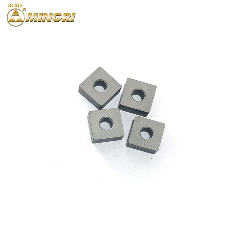 Lange levensduur Wolfraamcarbide kettingzaag insert voor het snijden van marmer 12,7 * 12,7 * 6,5 mm Hoge duurzaamheid