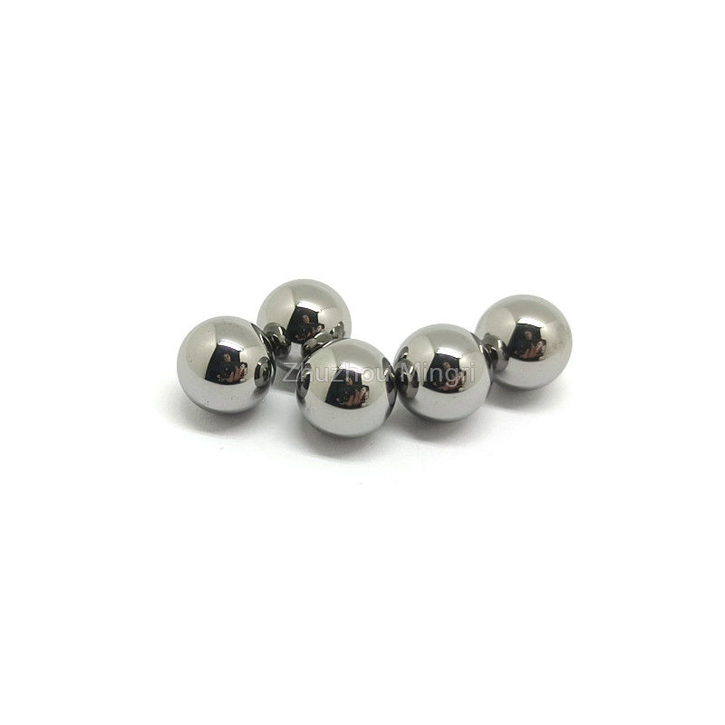 Precision Tungsten Carbide Ball Ø5-Ø35 Zilver G10 Tolerantiegraad voor industriële machinebehoeften