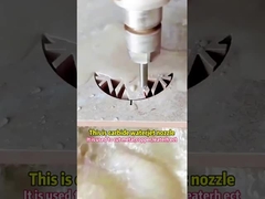 Volframgementerde waterstraal-snijbuis met carbide